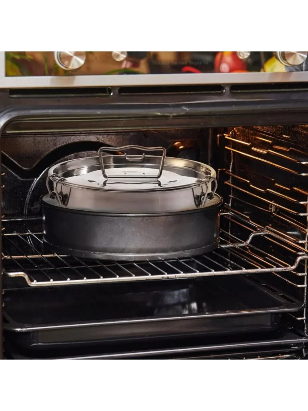 Stainless Steel Flan Mold with Lid & Handle - 65 Oz Flan Pan for Instant Pot